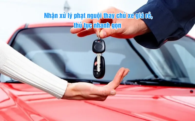  Nhận xử lý phạt nguội thay chủ xe giá rẻ, thủ tục nhanh gọn